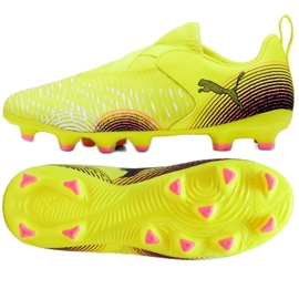 PUMA Future 8 Match LL FG/AG JR 108285-03 Scarpe da calcio giallo 1