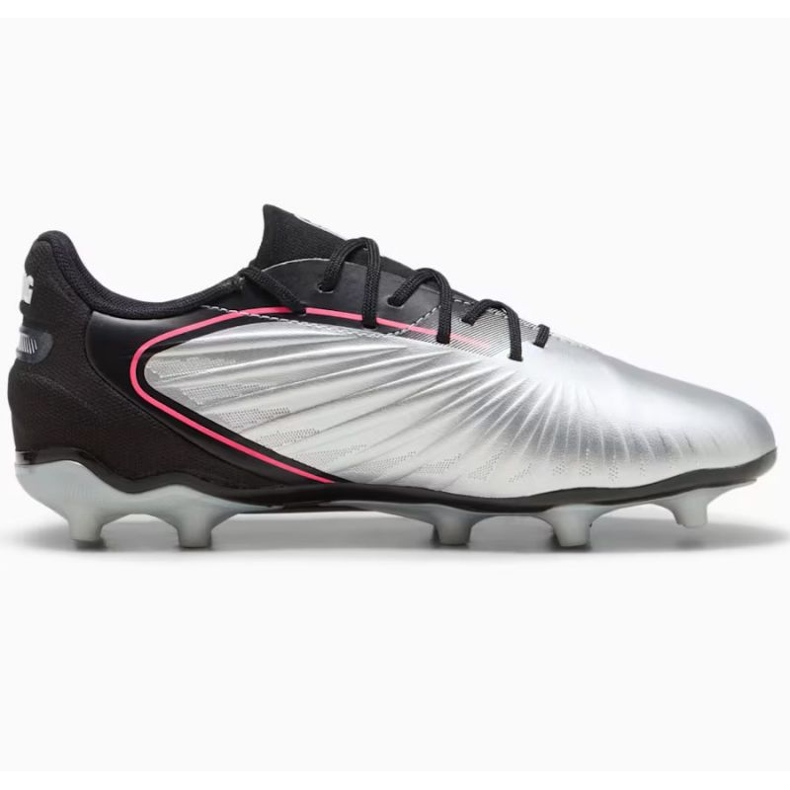 Puma King Match FG/AG 108320-02 Scarpe da calcio argento 1