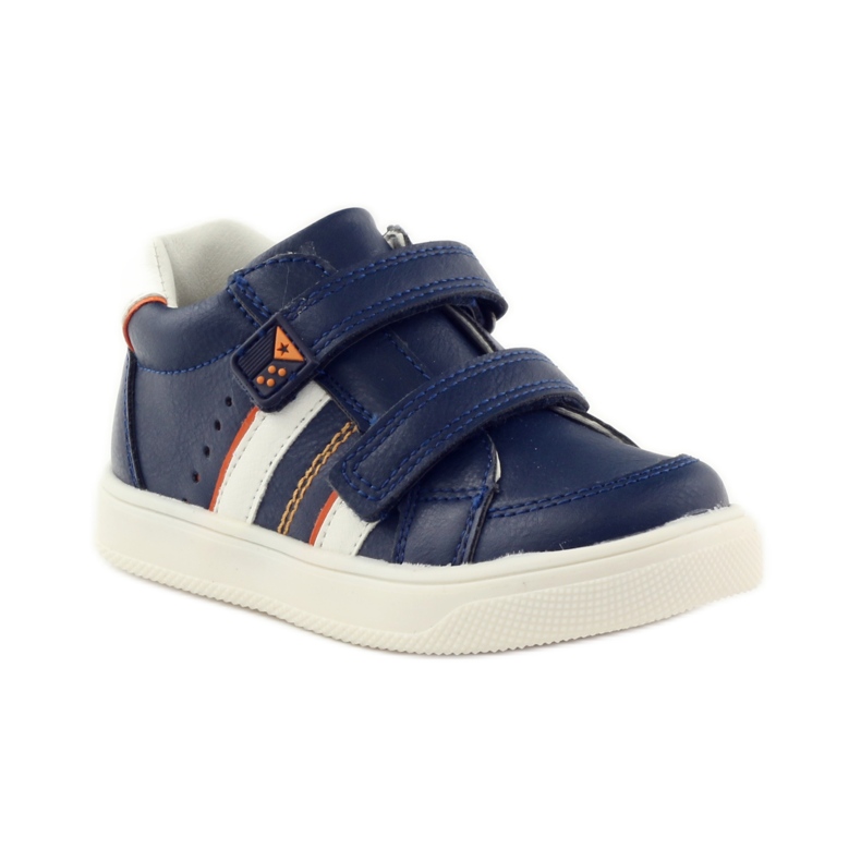 American Club Stivali Sport American 703915 sottopiede in pelle blu 1