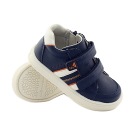 American Club Stivali Sport American 703915 sottopiede in pelle blu 3