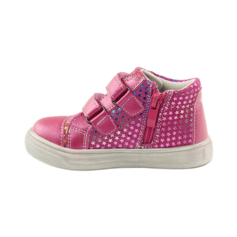 American Club Comode scarpe sportive con la stella americana 703925 rosa 2