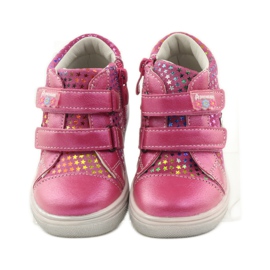 American Club Comode scarpe sportive con la stella americana 703925 rosa 4