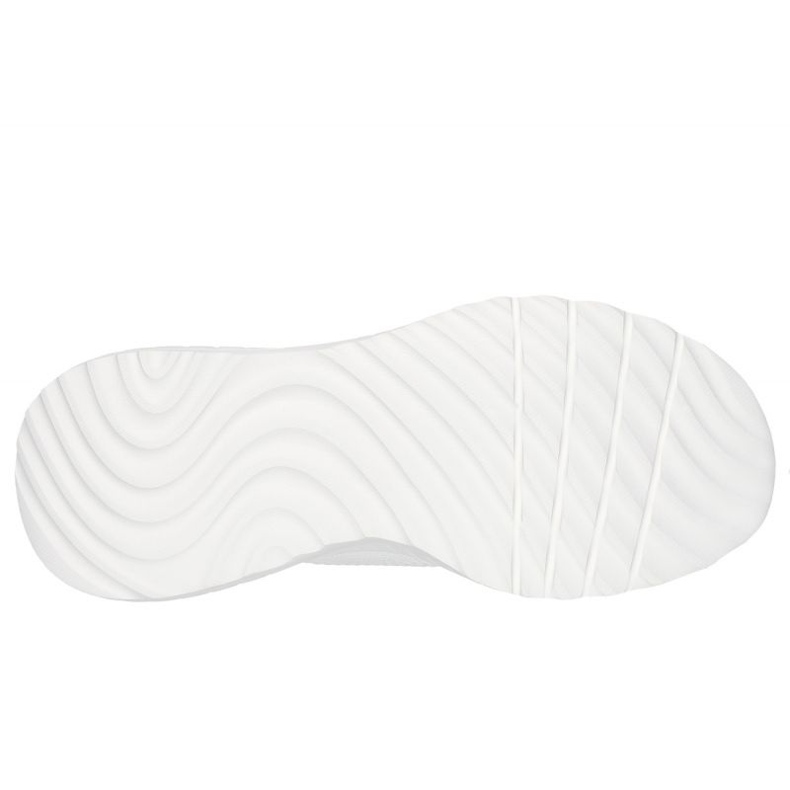 SKECHERS SLIP-INSS: Bobs Sport Squad Chaos 117497 OFWT Shoes bianco 2