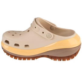 Crocs classic mega cofino chogging 207988-0lm beige 1