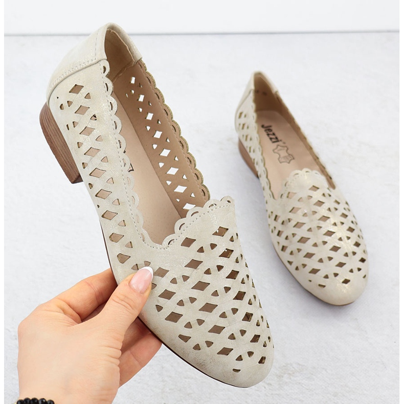 Scarpe da lavoro da donna Golden Jezzi Asa222-8 d'oro 1