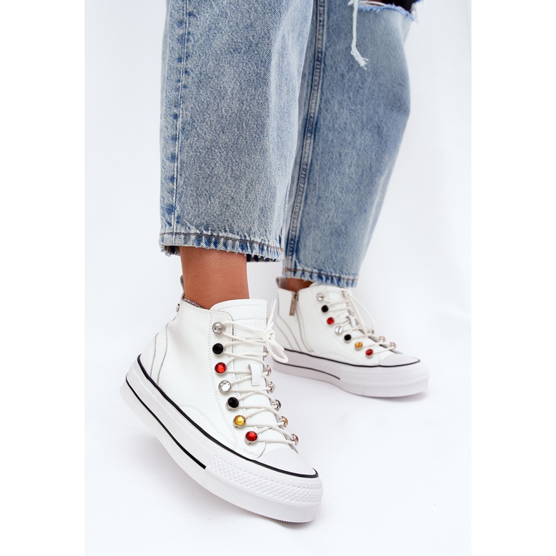 GOE GEE RR2N4102 Donne Leve Donne Leve Sneaker bianca 2