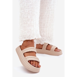 S.Barski Flip di schiuma leggera sulla piattaforma S. Barski ZK51-001 beige 1