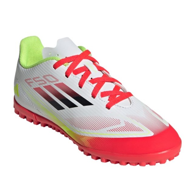 Adidas F50 Club TF IE3732 Scarpe da calcio bianco 2
