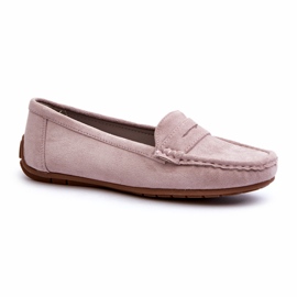Confly Mocassini grigi in pelle scamosciata grigio 3