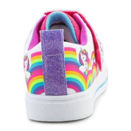 Skechers Twinkle Toes S Lights Twinkle Sparks Jumpin Clouds scarpe 314809L-WMLT bianco 3