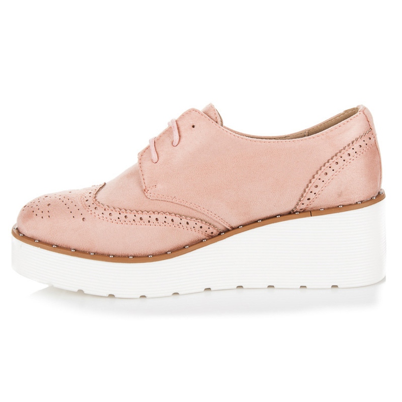 Seastar Zeppe in camoscio rosa 1