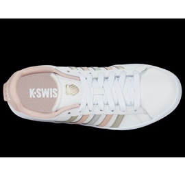 Scarpe K-Swiss Court Tiebreak II in 94413-192-m bianco 2