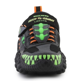 Skechers Schechers Skech-A-Saurus-Dino 400112L-Bklm Shine Shoes nero 2