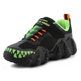 Skechers Schechers Skech-A-Saurus-Dino 400112L-Bklm Shine Shoes nero 3