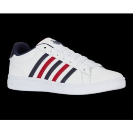 Tiebreate di corte K-Swiss II M 04413-983-M Scarpe bianco 2