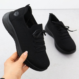 Grey femminile Vinceza 17366 Scarpe sportive femminili nero 1