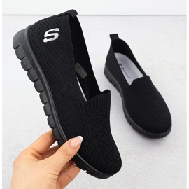 Scarpe sportive da donna Sliping Black Potocki 16327 nero 1