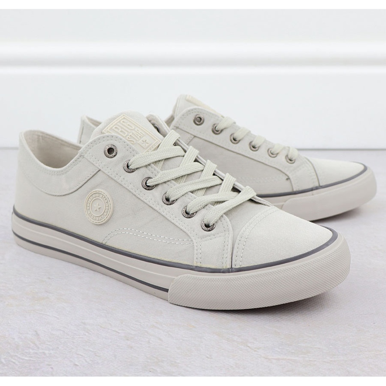 Sneaker tessili maschili grigio big star rr174341 1
