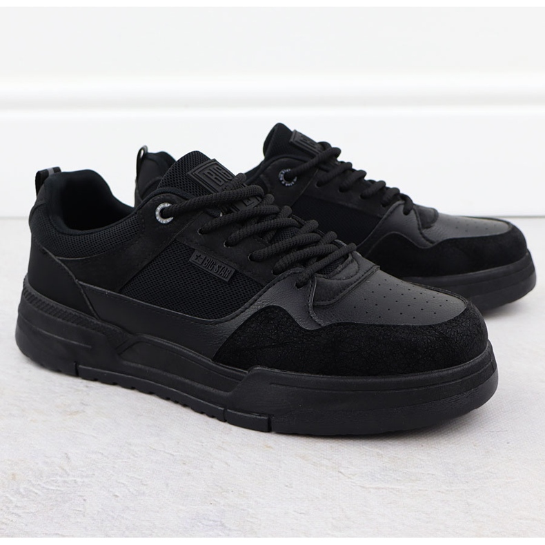 Scarpe sportive maschili Black Big Star RR174606 nero 1