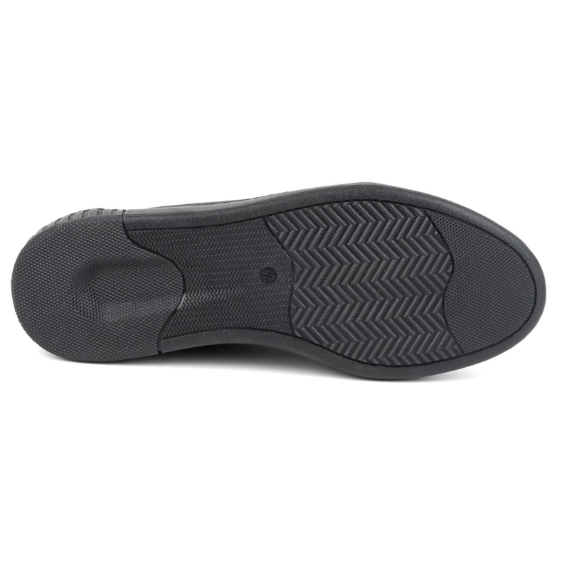 Polbut Scarpe casual da uomo in pelle 2121/2 nere nero 3
