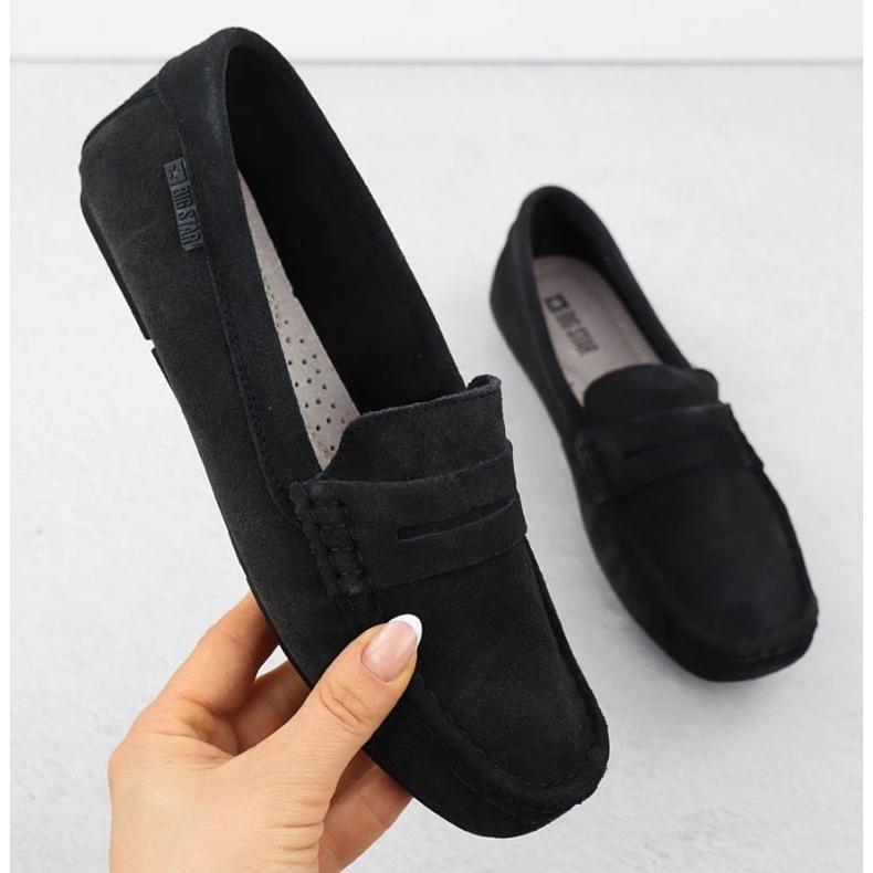 Big Star femminile RR274948 Mocassine femminili nero 1