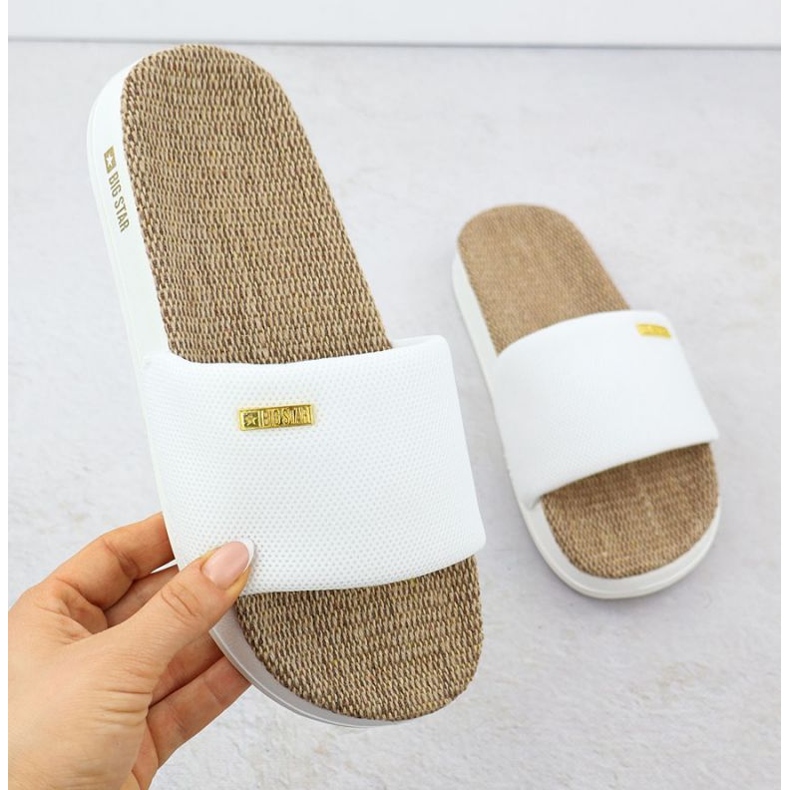 Slifori da donna Big Star RR274A103 bianco 1