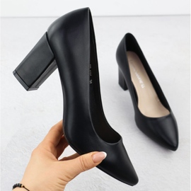 Pompe da donna sul post Black Sergio Leone PB414 nero 1