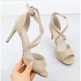 Sandali femminili su Hey Beige Sergio Leone SK432 1