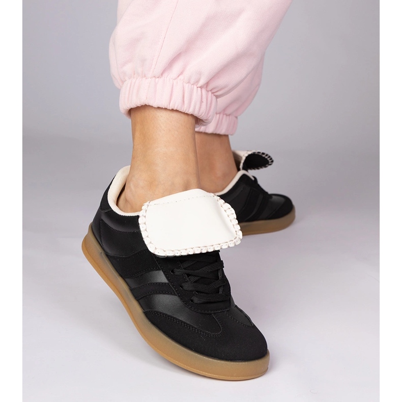 Sneaker nere sneaker sportive femminili nero 1