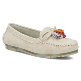 Filippo DP6136/25 BE mocassini in pelle beige 1