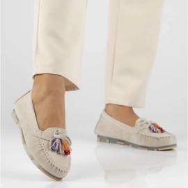 Filippo DP6136/25 BE mocassini in pelle beige 2