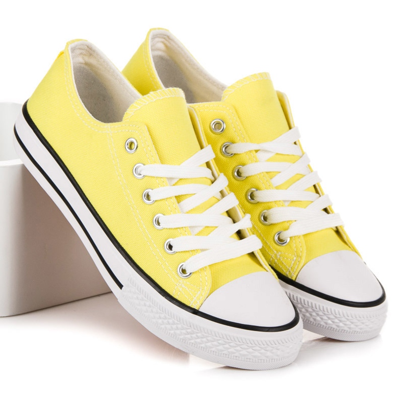 Scarpe da ginnastica gialle giallo 2