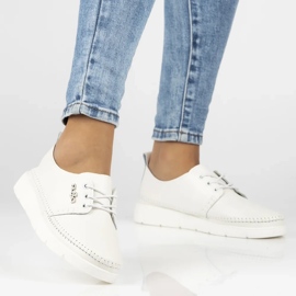 Filippo dp6747/25 wh sneaker in pelle bianca 2