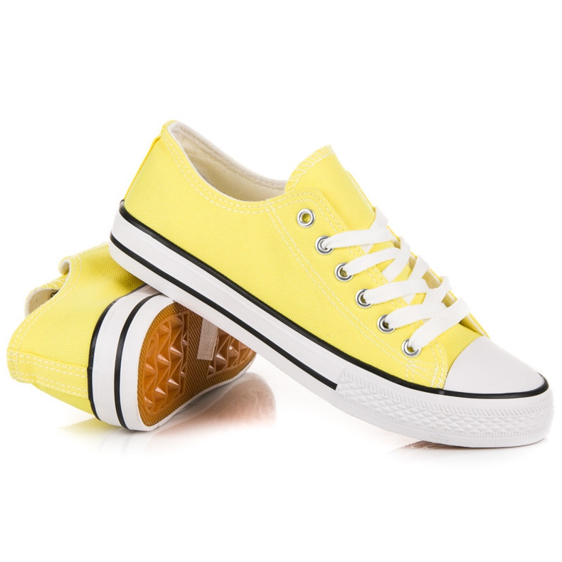 Scarpe da ginnastica gialle giallo 1