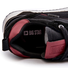 Scarpe da ginnastica da uomo Memory Foam System Big Star NN174350 Nere nero 3