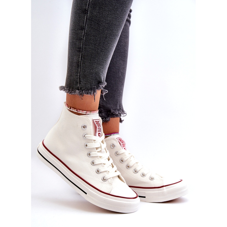 Women's High Big Star NN274276 Sneaker femminili bianca 2