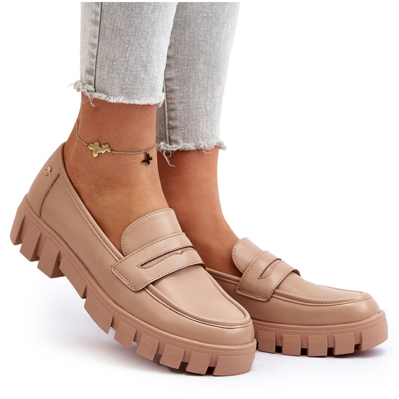 Vinceza Fele in pelle Eco femminile Inserto beige in pelle 4