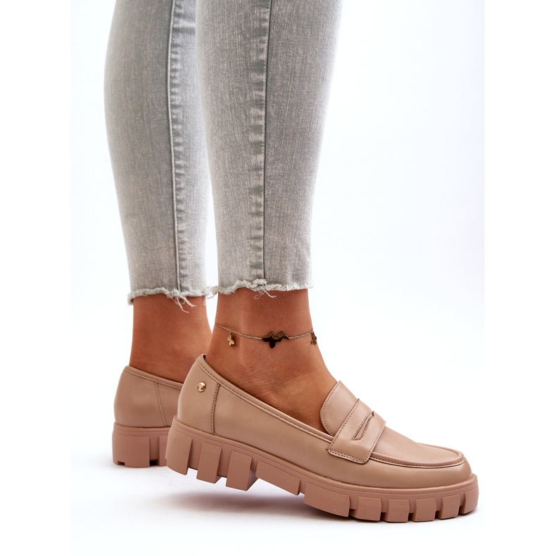 Vinceza Fele in pelle Eco femminile Inserto beige in pelle 3