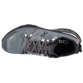 On Running Sulla corsa di cloudsurfer in esecuzione 3me10110264 dk.grey grigio 2