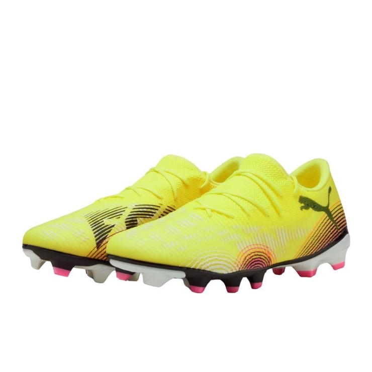 PUMA Future 8 Match Basso FG/AG 108372 03 Scarpe da calcio giallo 1