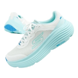 Skechers Scarpe da corsa Schechers Max Cussioning 129470/WLB blu 1