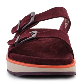 D.Franklin Flip Flip Filla del sandalo Nordico DFSH405004-BURG rosso 2