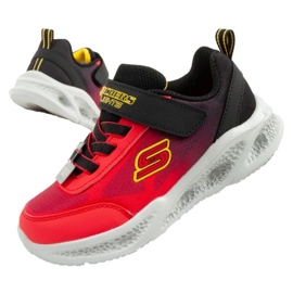 Skechers Schechers S Lights-Metteor 401495N/RDBK Scarpe rosso 1