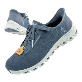Skechers Schechers Glide-Step 104571/SLT Scarpe con una membrana blu 3