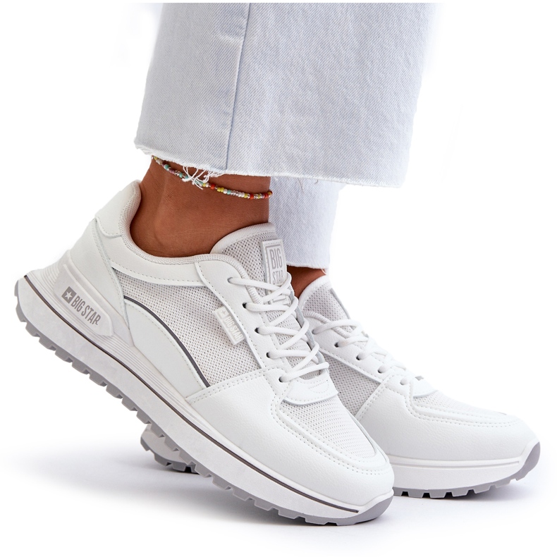 Sneakers da Donna Big Star NN274A089 Bianche bianco 5
