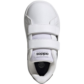 Adidas Grand Court CF JR GW6527 Scarpe bianca 2