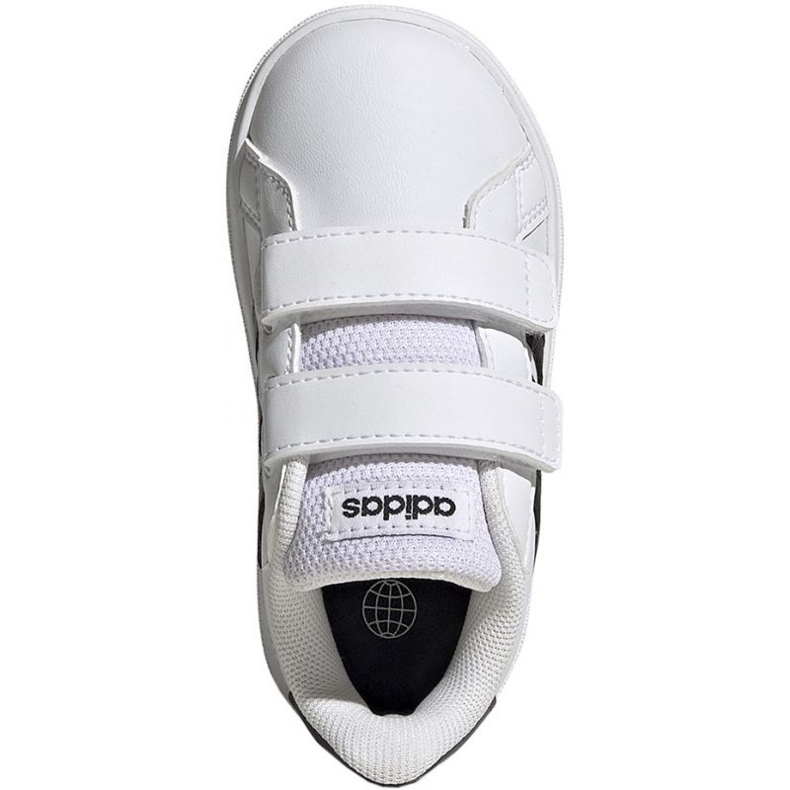 Adidas Grand Court CF JR GW6527 Scarpe bianco 2