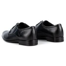Olivier Scarpe eleganti da uomo in pelle 302T3 nere nero 5