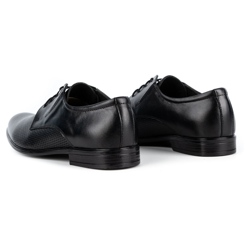 Olivier Scarpe eleganti da uomo in pelle 302T3 nere nero 5