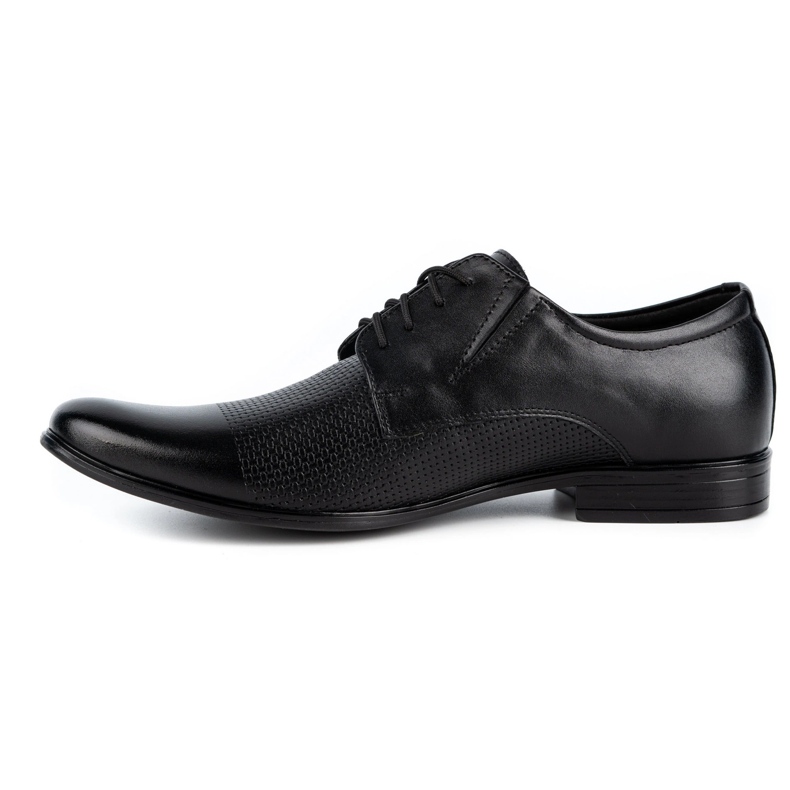 Olivier Scarpe eleganti da uomo in pelle 302T3 nere nero 1